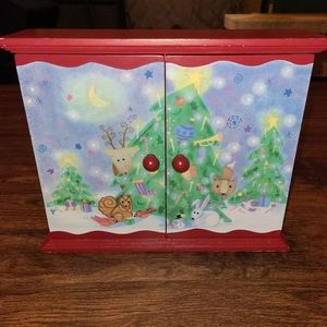 Vintage LL Bean Christmas Forest Friends Wood Advent Calendar